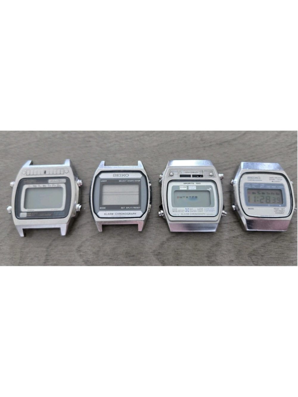 Vintage Seiko Watch Lot For Parts Or Repair SilverWave A257 A639 M929 A904...